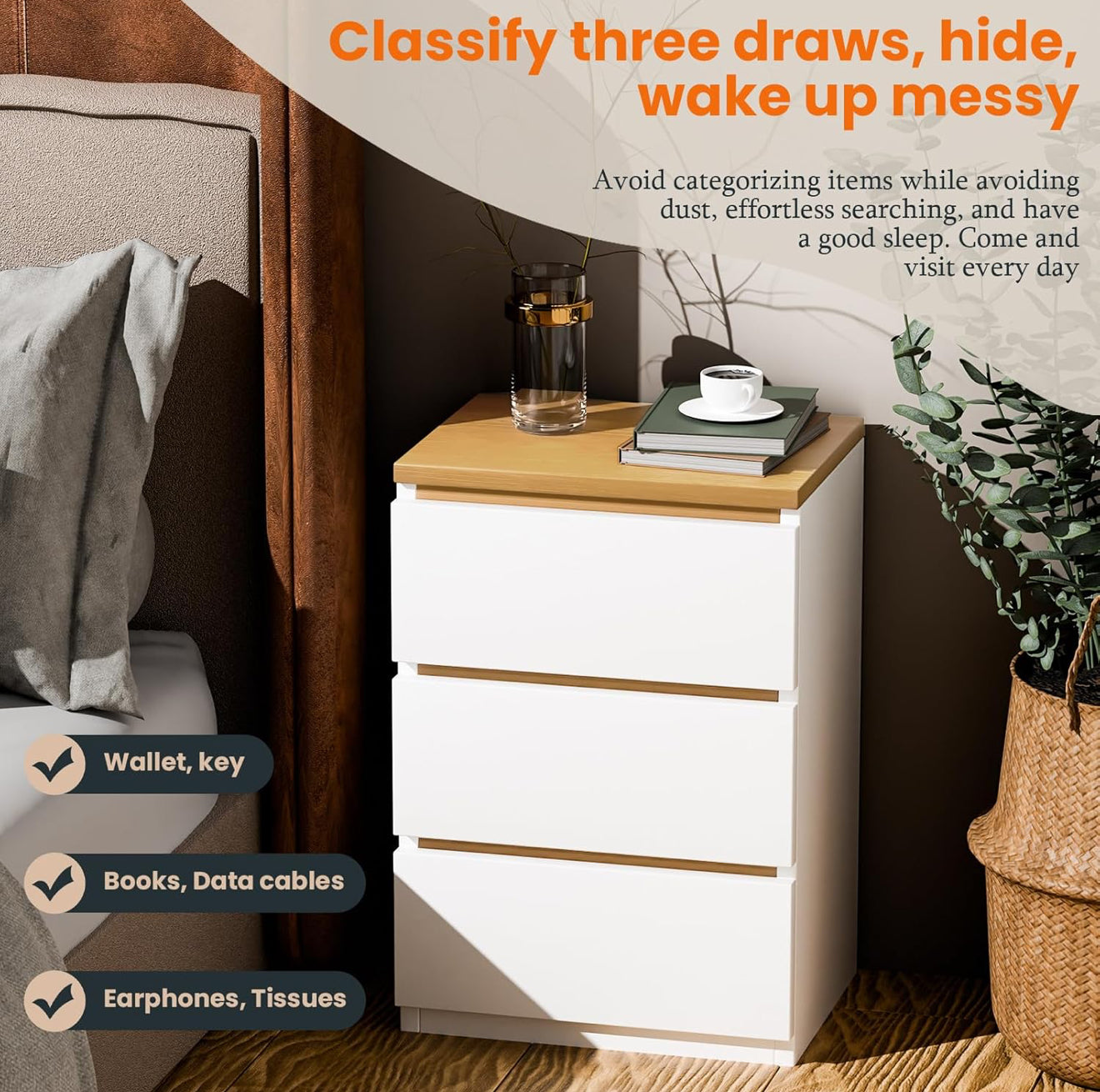 🛏️ Mesita de Noche de Color Madera y Blanca – Elegancia y Funcionalidad en Cada Rincón
(Cod.283285) (32x30x59cm)
💰RD$1,995 c/u.