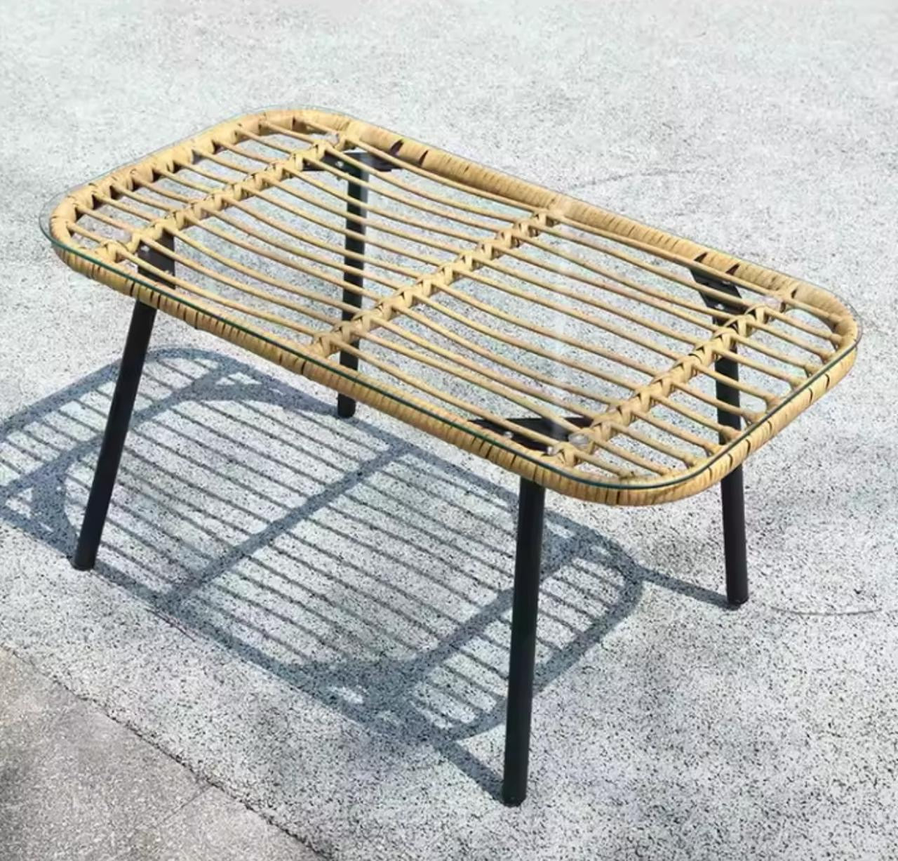 🛋️✨ Juego de Sofás de 4 Piezas para Jardín ✨🛋️ (cod.4)