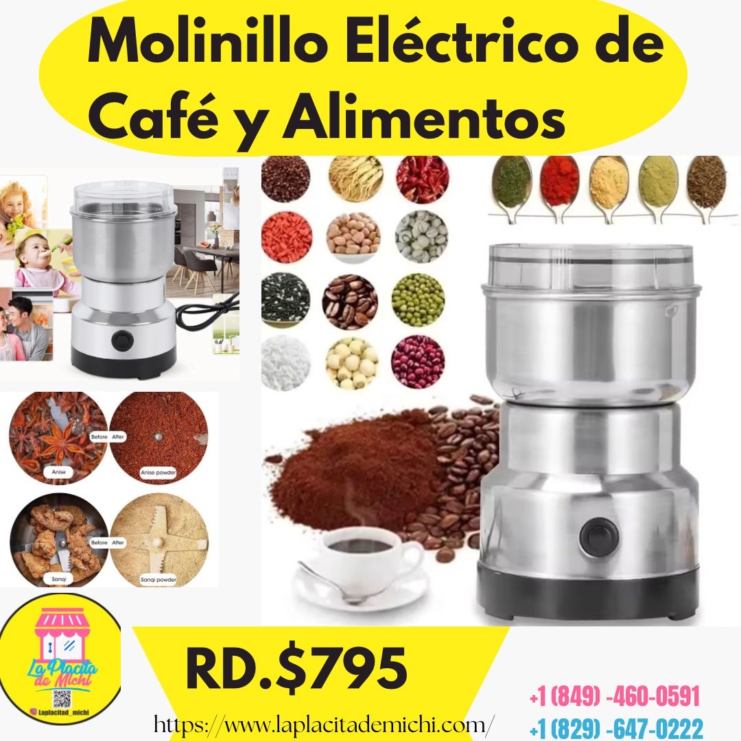 Molinillo Eléctrico de Café y Alimentos