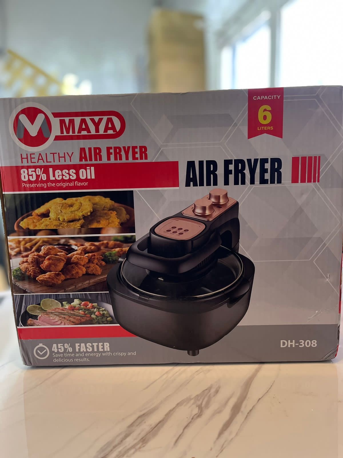 🔥 Freidora de Aire de 6 Litros – Potente, Compacta y Súper Eficiente (Cod. DH-308)
💰RD$3,995
👉 Ahora RD$2,495