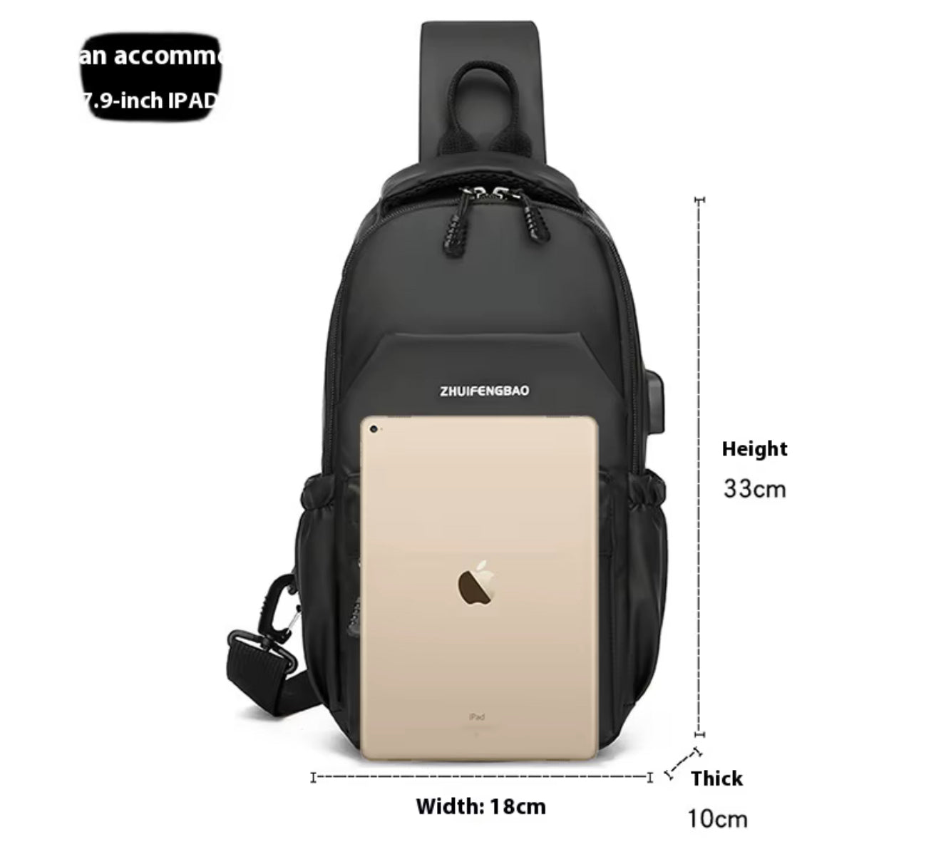 🎒✨ Mochila Multifuncional con Puerto USB ✨🎒(Cod.L-06)