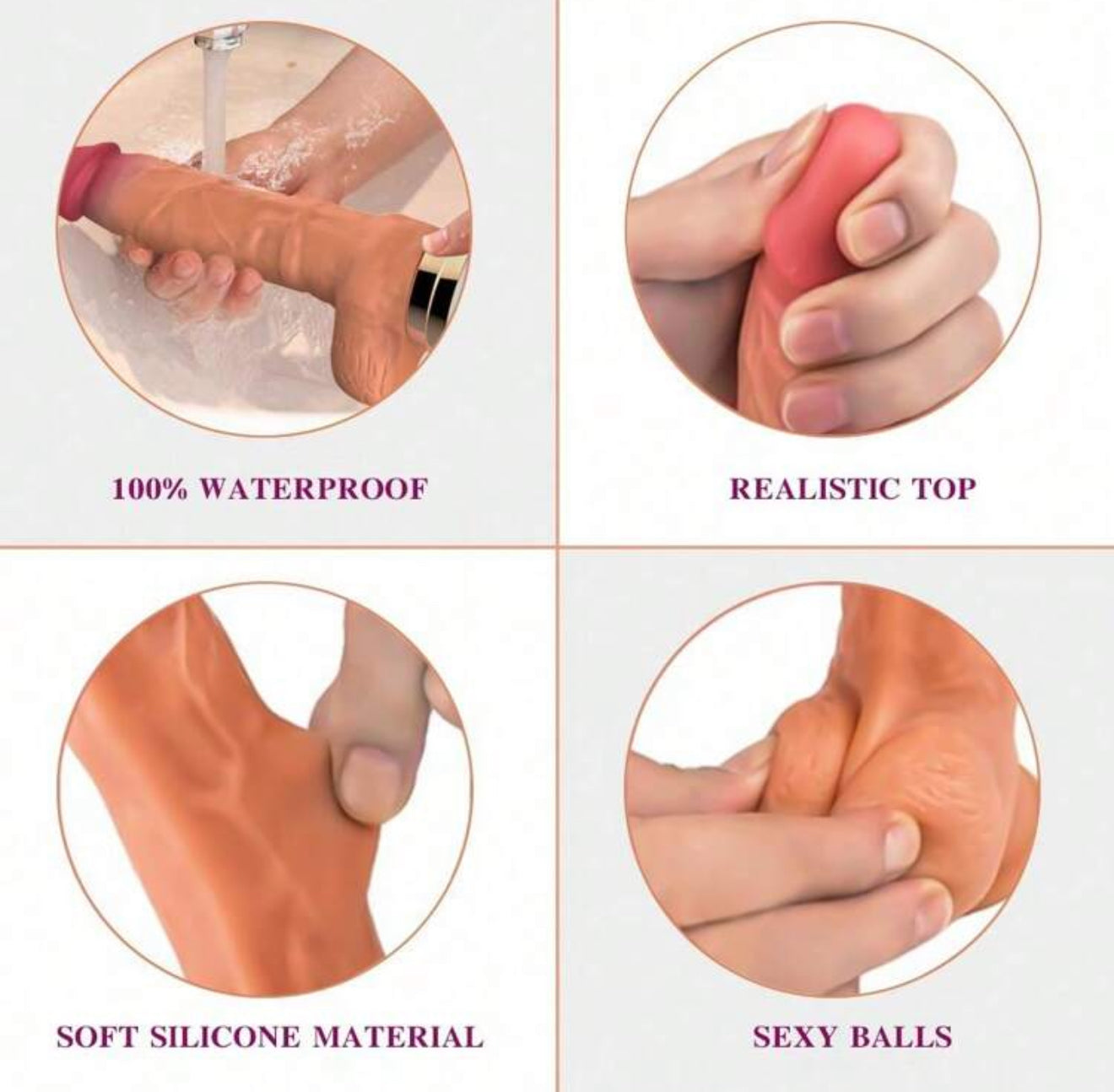 Máquina sexual con dildo realista con 10 modos de vibración y empuje para estimulación del punto G, clitoris y anal, control remoto, vibrador de silicona, juguete sexual para adultos
(Cod. Realista01)