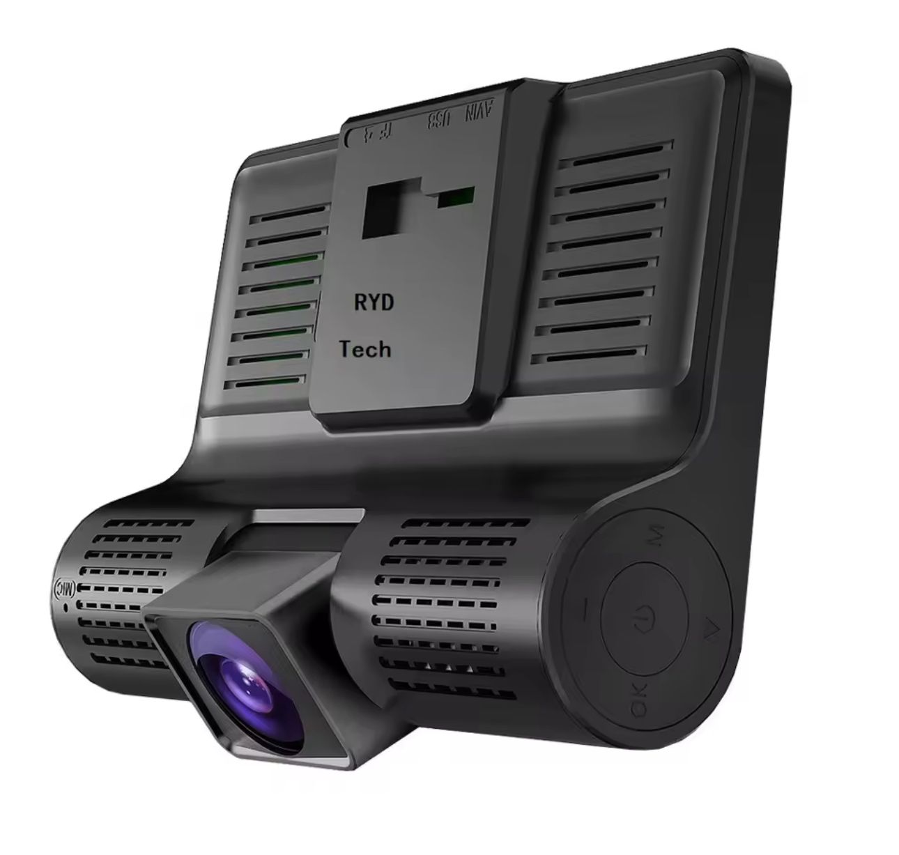 🚘📹 Cámara de Coche de 3 Canales – Seguridad Total 24/7 (Cod.882)
