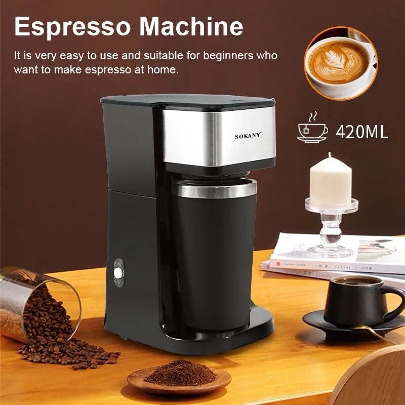 ☕✨Cafetera Individual Sokany SK-1123 ✨☕
