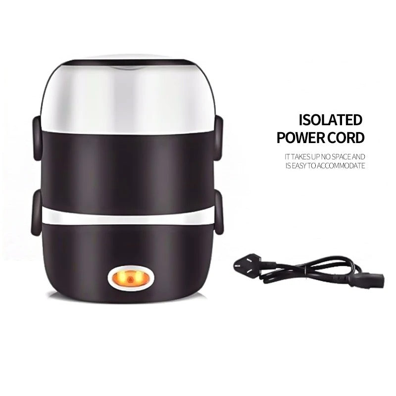 🍲✨ Lonchera Eléctrica Calentadora Multifuncional 3 en 1