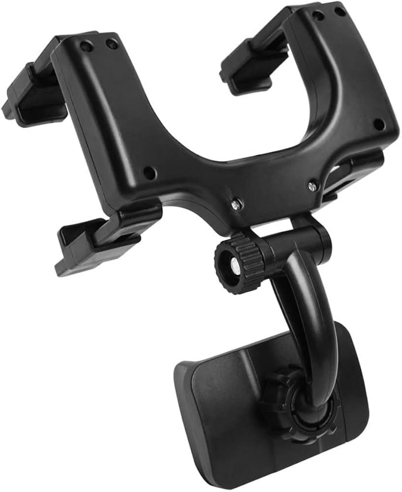 Soporte de Teléfono Universal Giratorio de 360 grados para espejo retrovisor de automóvil. (Cod.005)