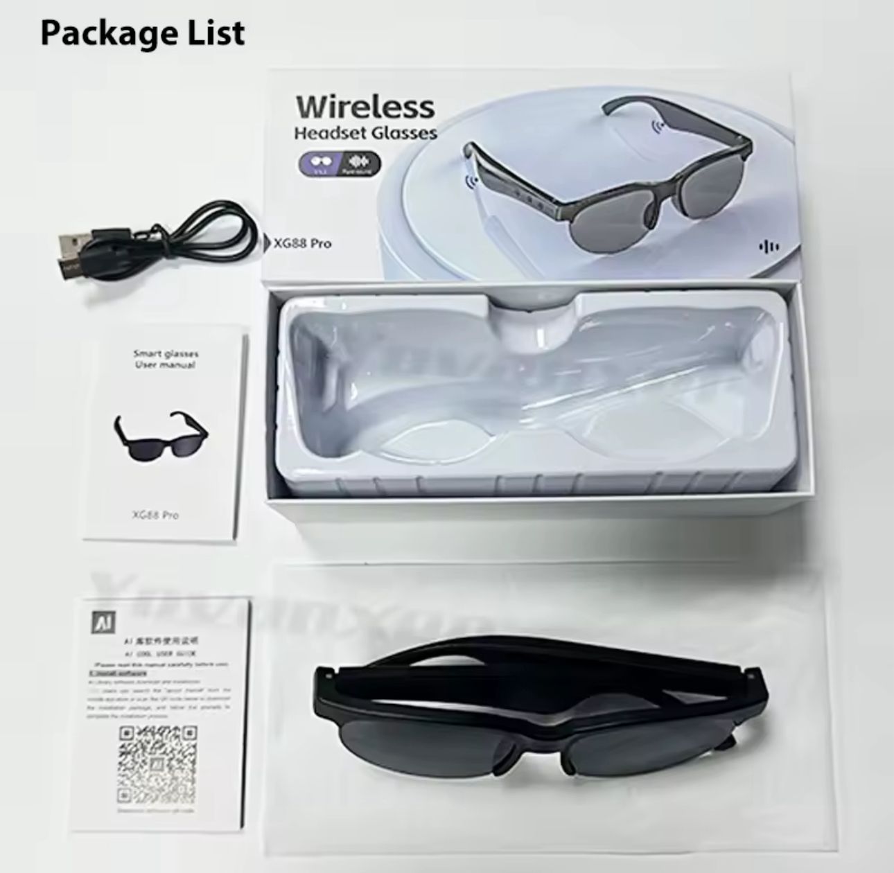 🕶️✨ Gafas Inteligentes con Bluetooth + Traducción en Tiempo Real con IA
(Cod.xg88)
