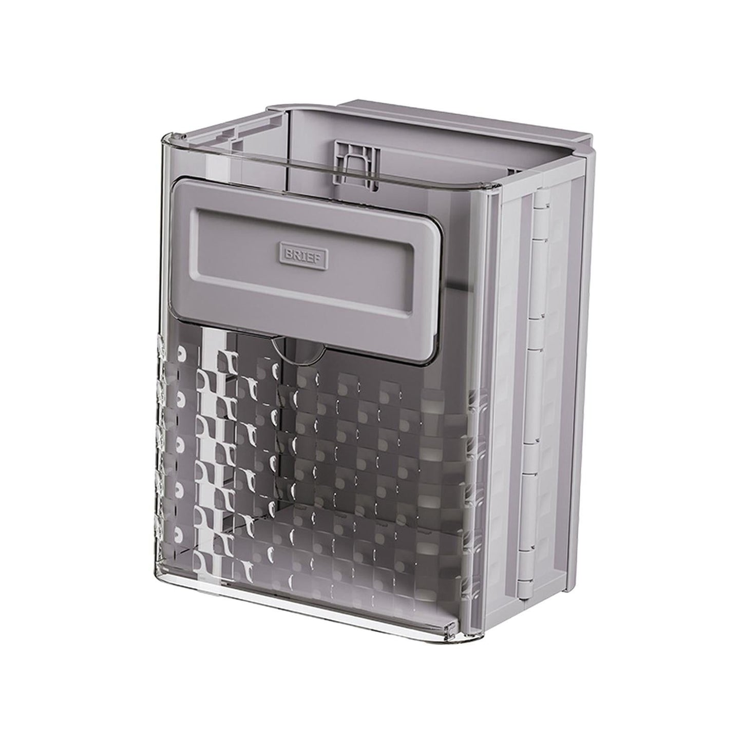 Zafacón Plegable de Cocina Portátil Transparente (Cod.T-001)