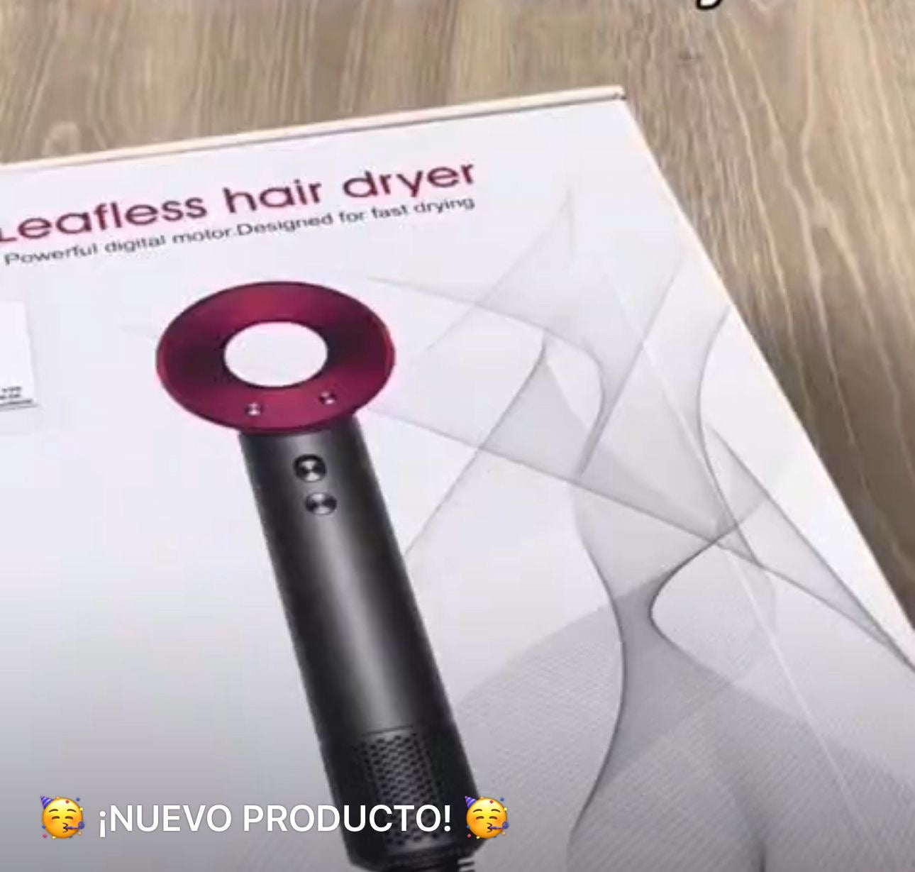💨 Secador de Pelo Supersónico + Accesorios (Cod.026)