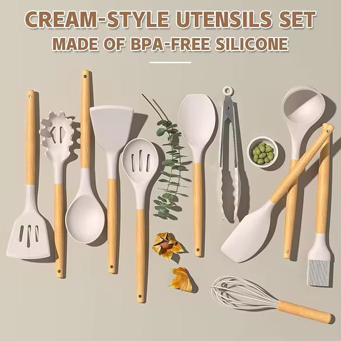 🍳 Juego de 12 Utensilios de Cocina Antiadherentes (Cod.008)