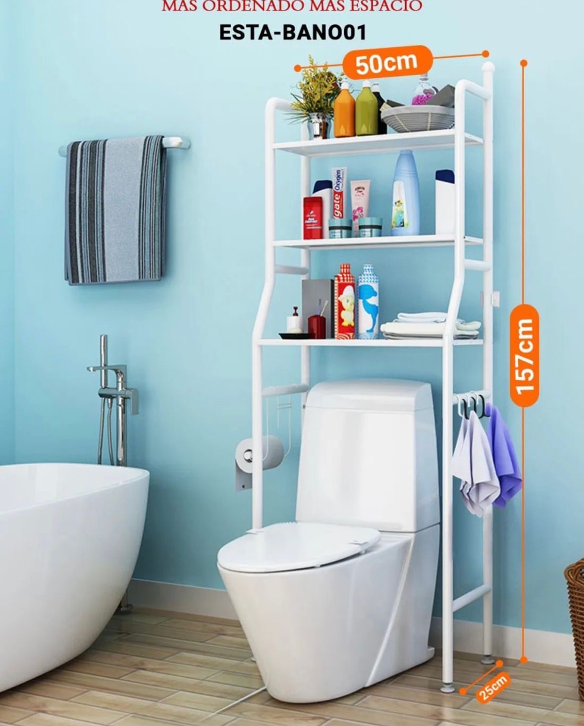 Estante para Baño 🚽 (Cod.Tw.-103)