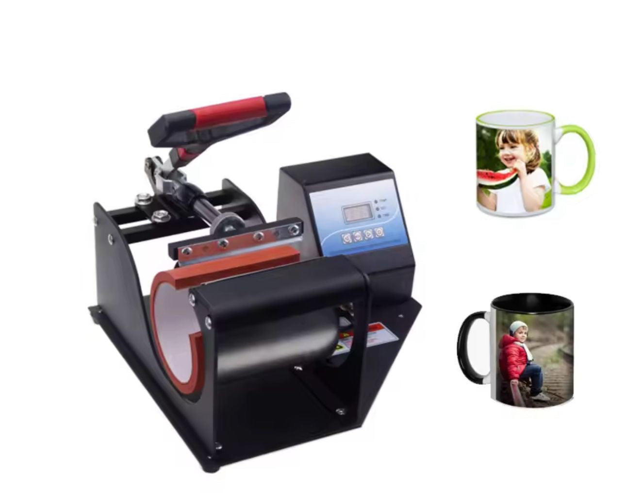 🎨 Máquina de Sublimación para Tazas – Almohadilla de Silicona (Cod.m11)