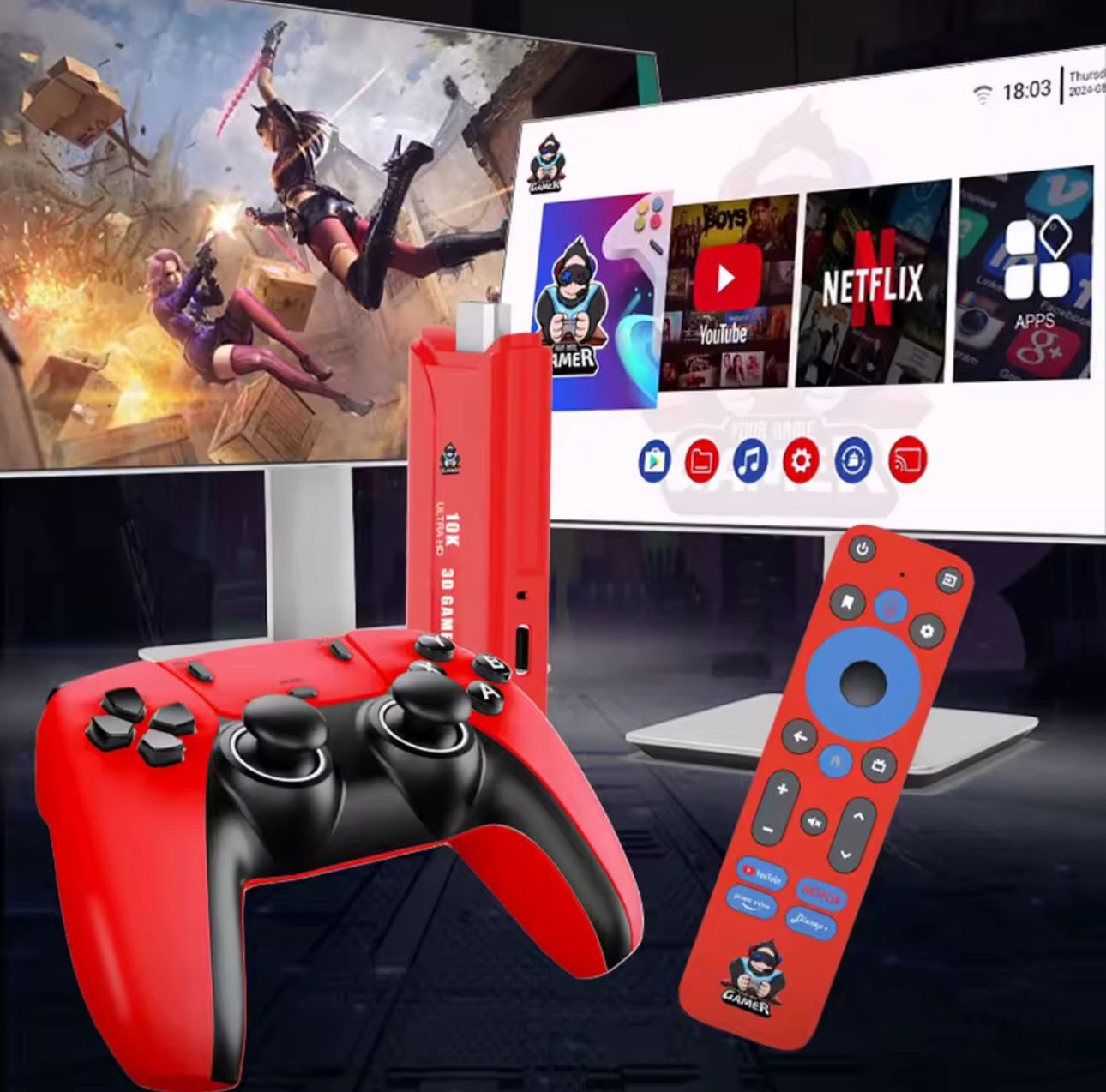 🎮 Game TV 📺 Stick 10K Ultra (Cod. GS-10K)