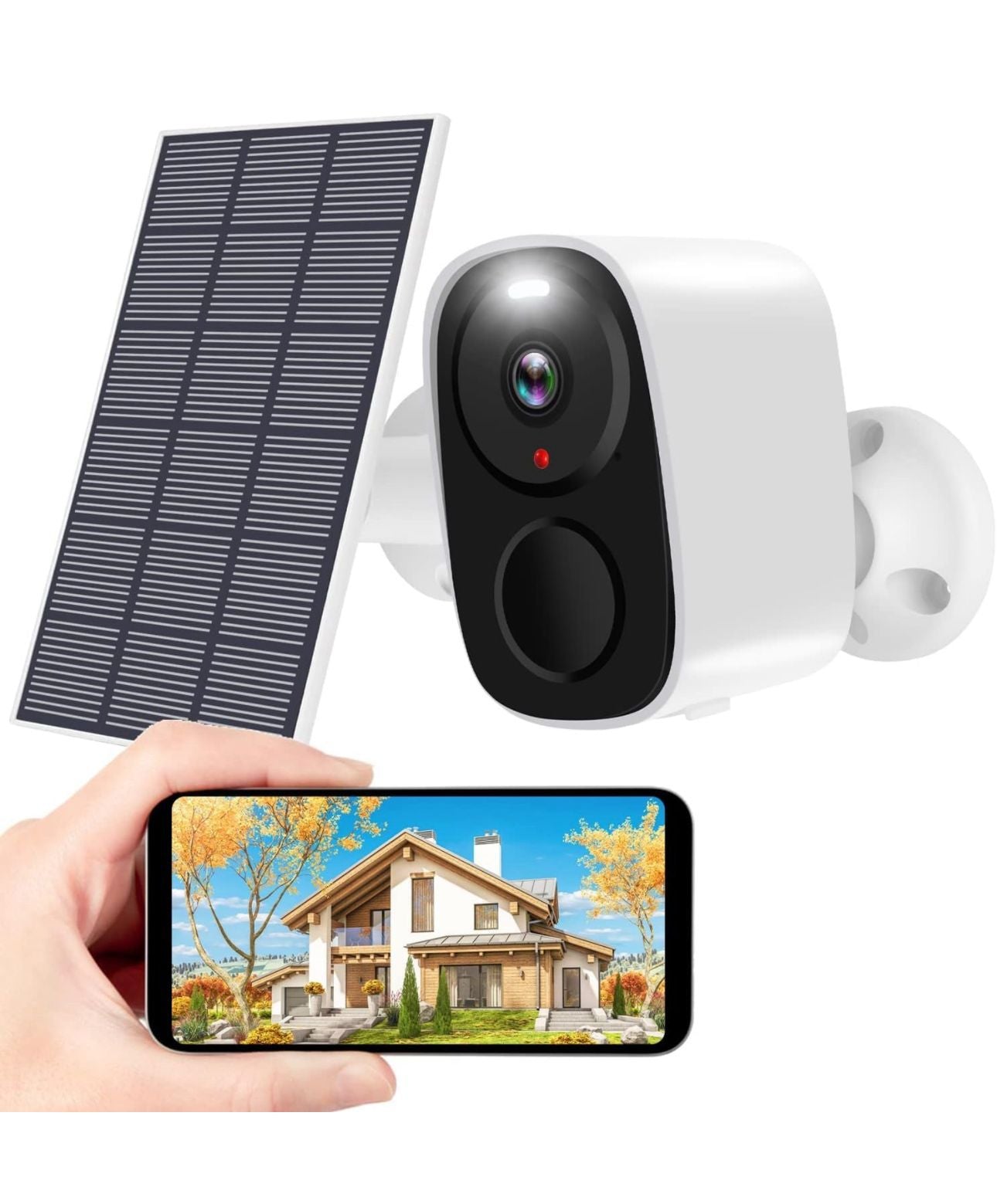 Cámara Wifi Con Panel Solar (815-110022)