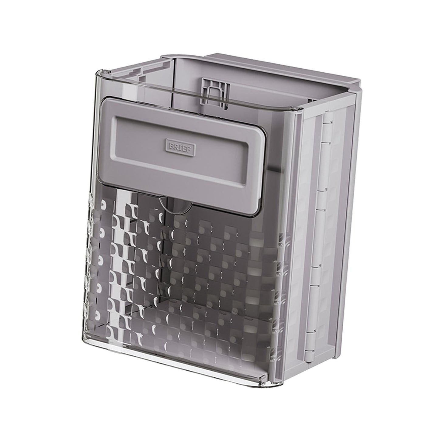 Zafacón Plegable de Cocina Portátil Transparente (Cod.T-001)
