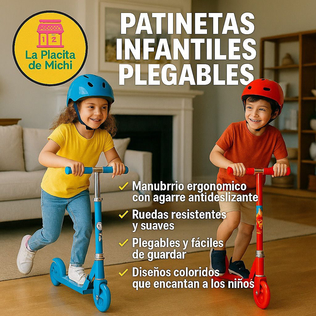 🛴✨ PATINETAS INFANTILES PLEGABLES ✨🛴 (Cod.SH-508)
💰RD$995