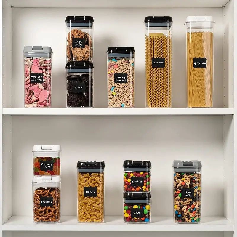🥳✨ Set de Envases Organizadores Herméticos 7 en 1 ✨🥳
¡Despídete del desorden en tu cocina y mantén tus alimentos siempre frescos! 🥖🍪🍬