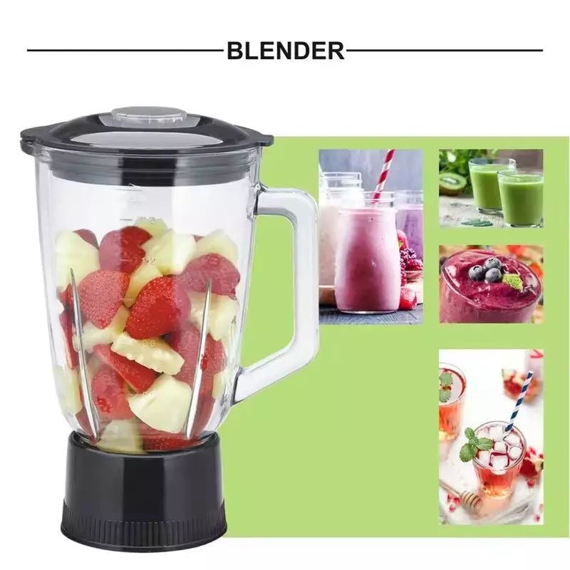 Extractor de Jugos, Licuadora, Molinillo, Moledor de Carnes -850W- (4 en 1) (Cod.808)