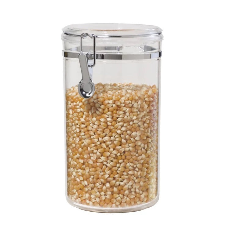 ✨ Set de Envases Organizadores Herméticos con Cierre Metálico (4 en 1)✨
¡Mantén tu cocina ordenada y tus alimentos siempre frescos! 🌾🍪☕
