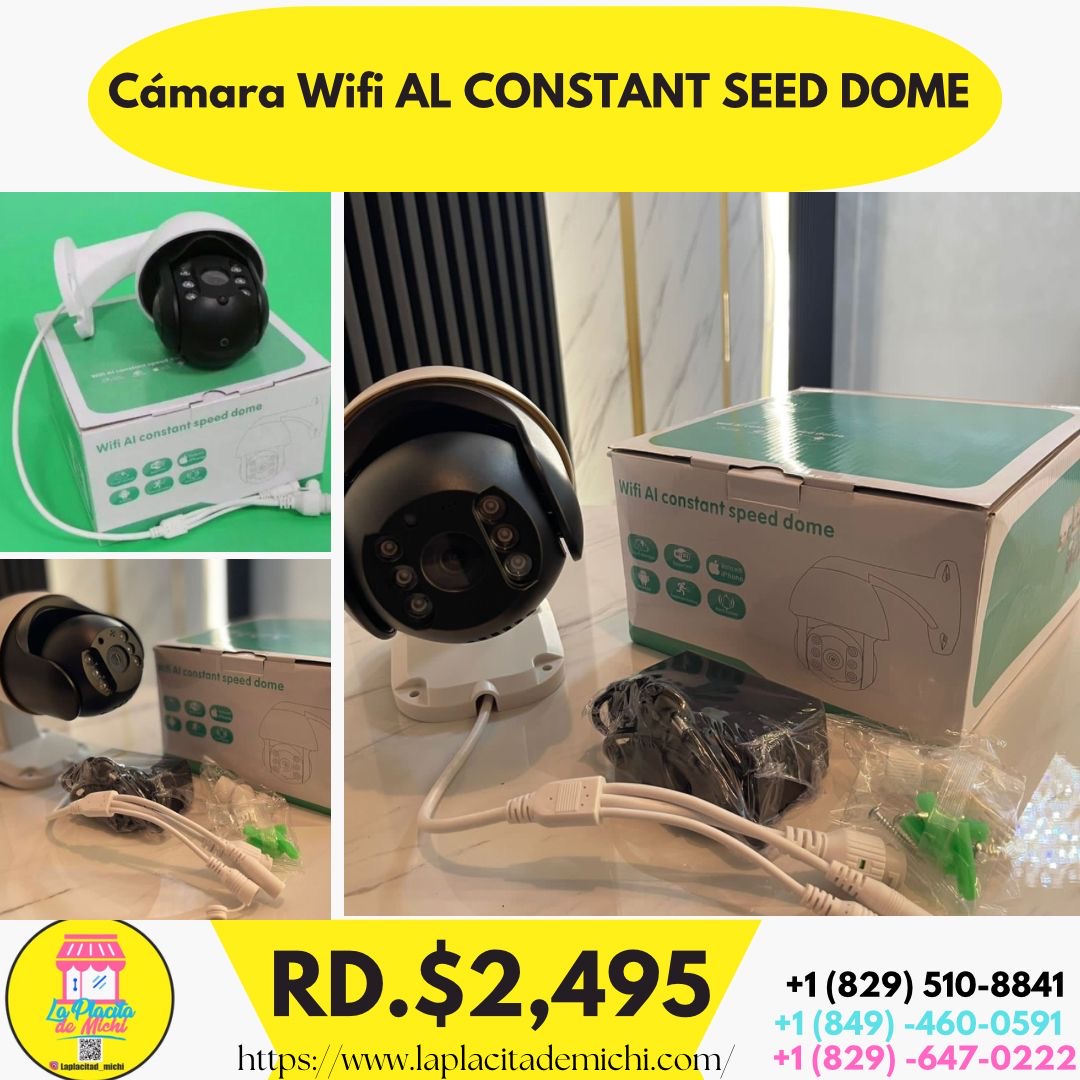 Cámara Wifi AL CONSTANT SEED DOME