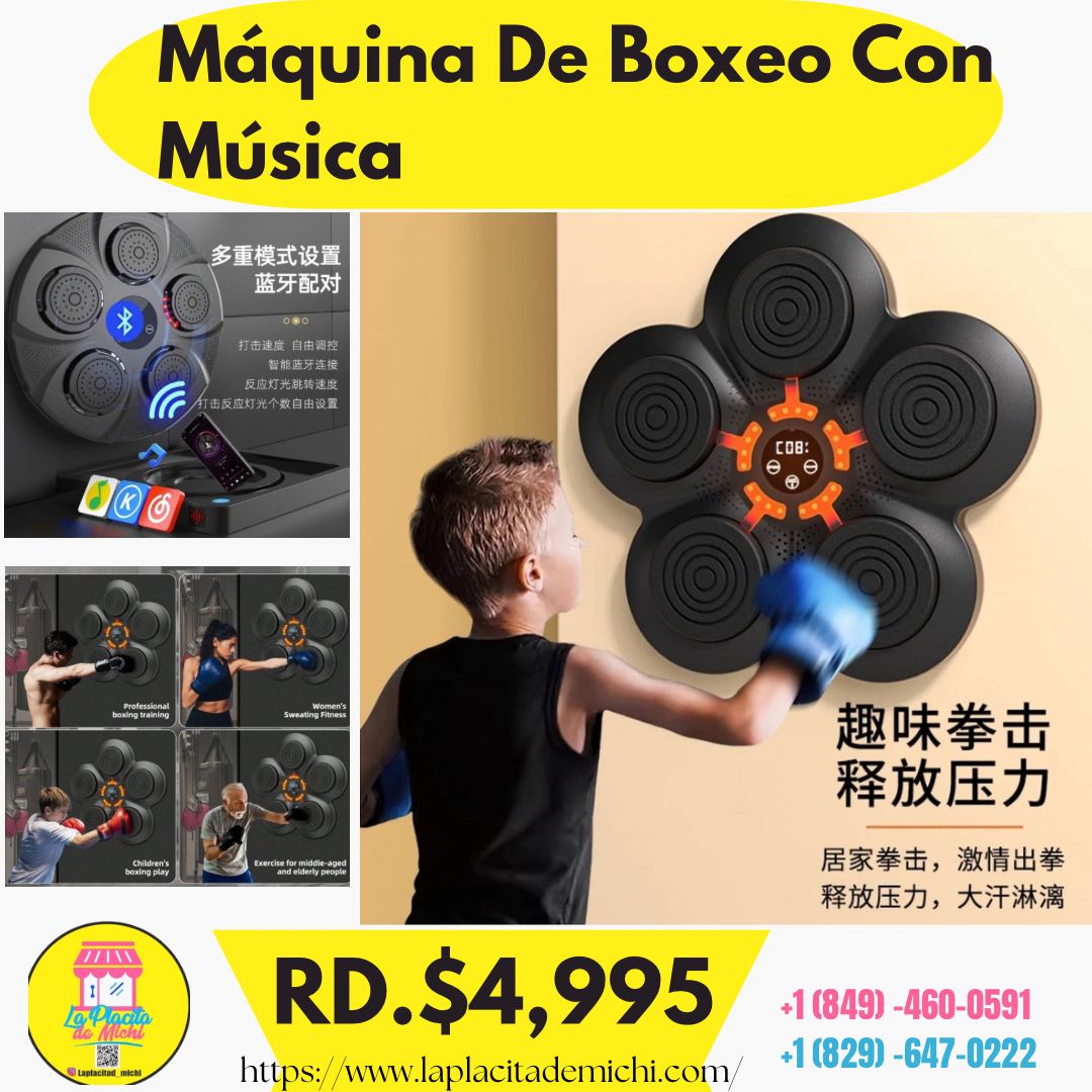 Máquina De Boxeo Con Música
