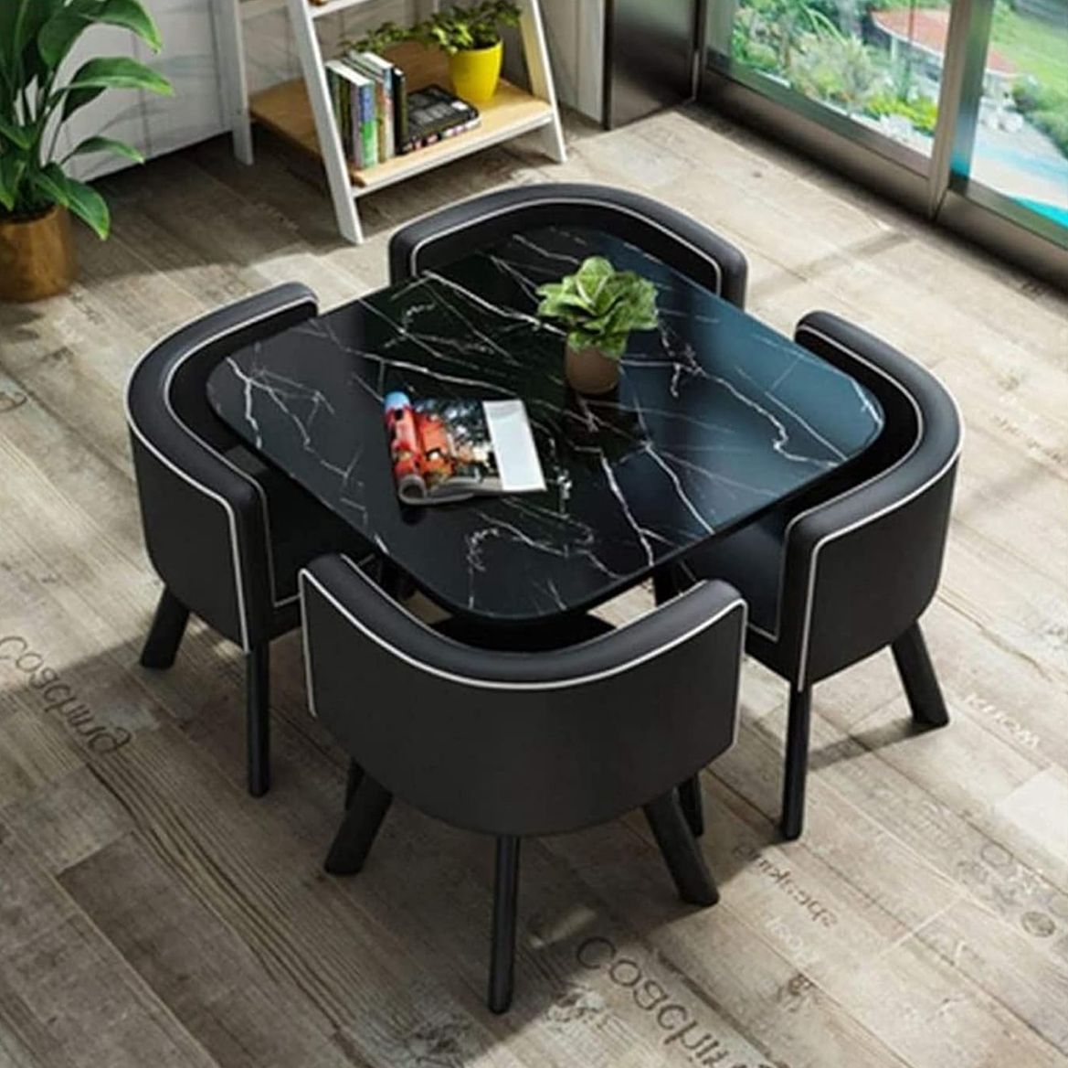🍽️✨ Set de Comedor Moderno 4 Plazas ✨🍽️ (Cod.401)
Dale un toque elegante y minimalista a tu hogar con este comedor compacto de diseño: