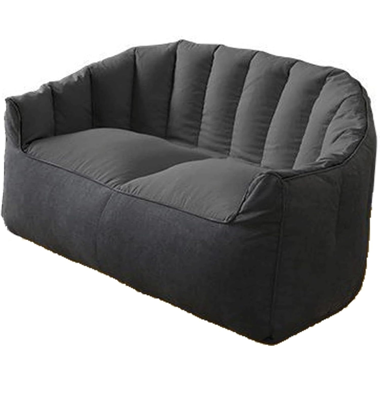 🛋️✨ Sofá Puff 2 Plazas de Algodón y Lino ✨🛋️ (Cod.1-1) (Empacado al Vacío)