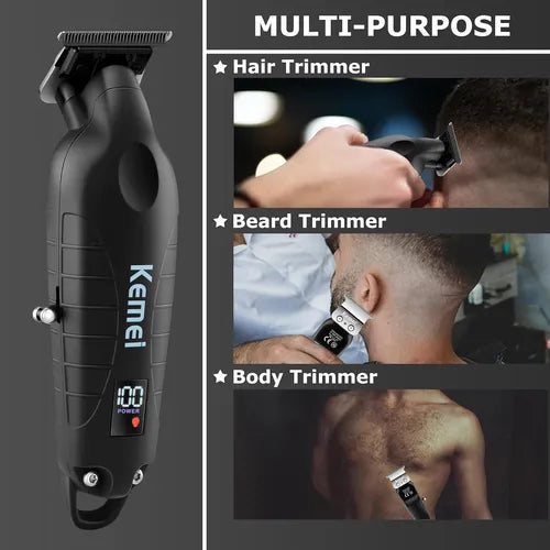 ✂️✨ Kemei KM-2603 – Recortadora Profesional 3 en 1