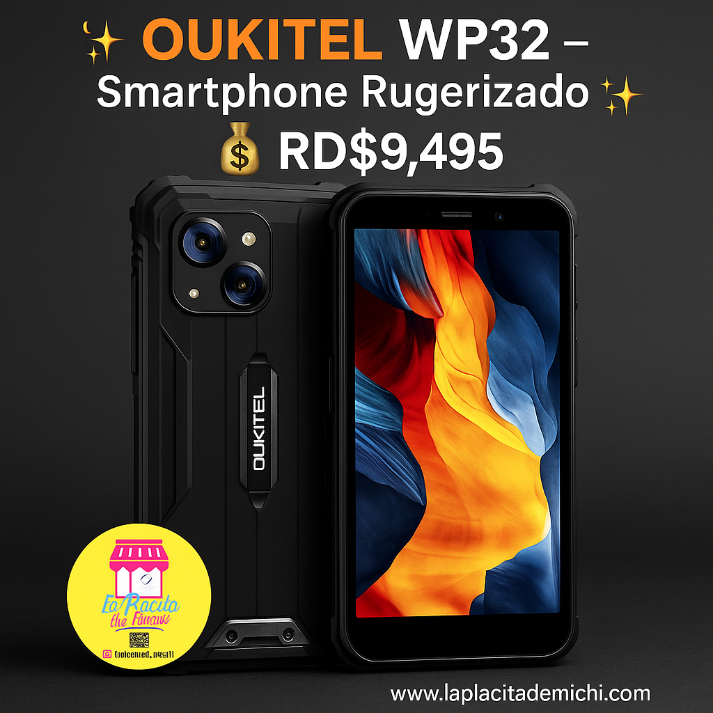 📱✨ OUKITEL WP32 – Smartphone Rugerizado ✨📱