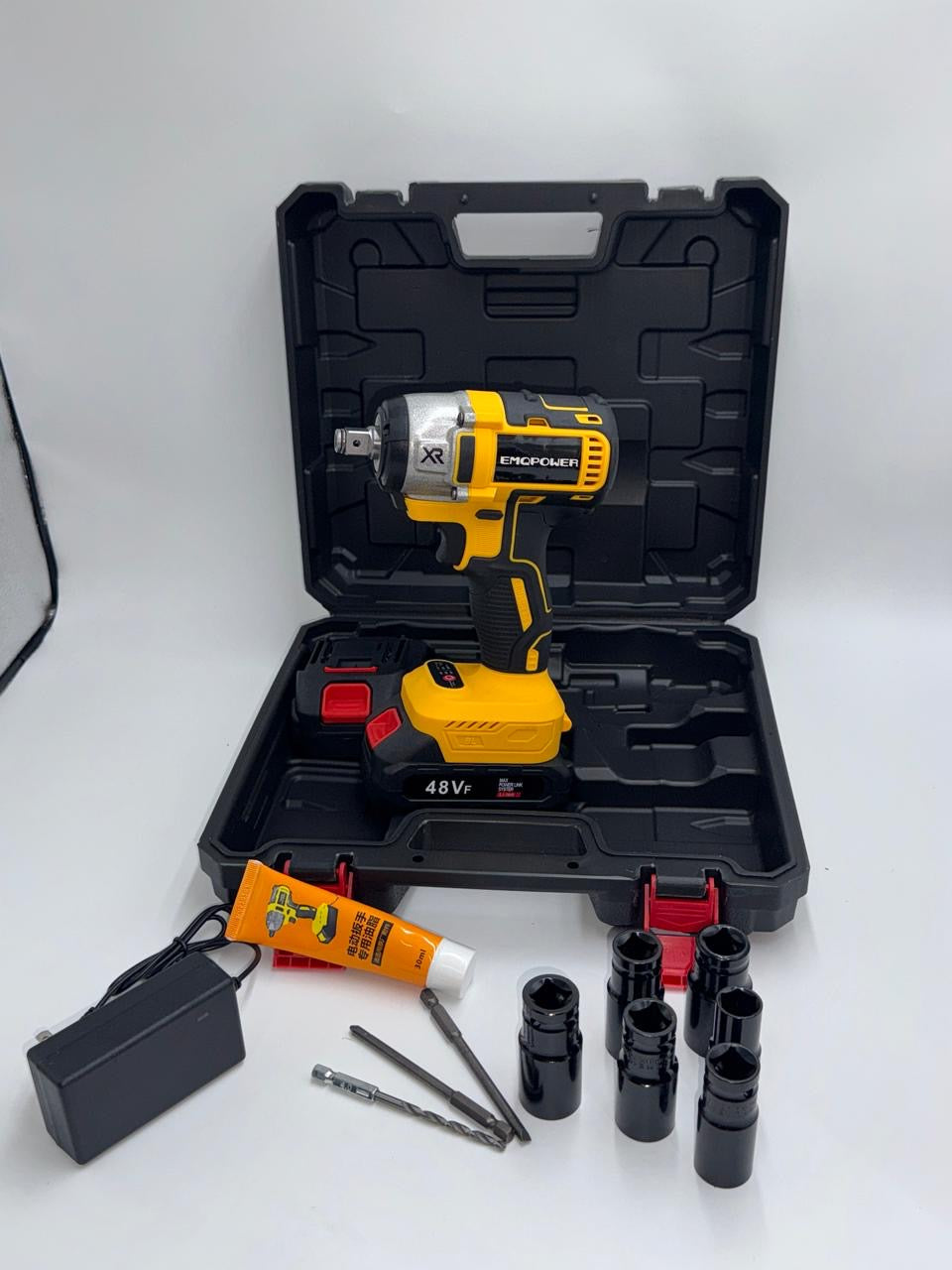 🔩⚡ TALADRO DE IMPACTO INALÁMBRICO 48VF – POTENCIA REAL ⚡🔩 (Cod.8108)
💰RD$2,995