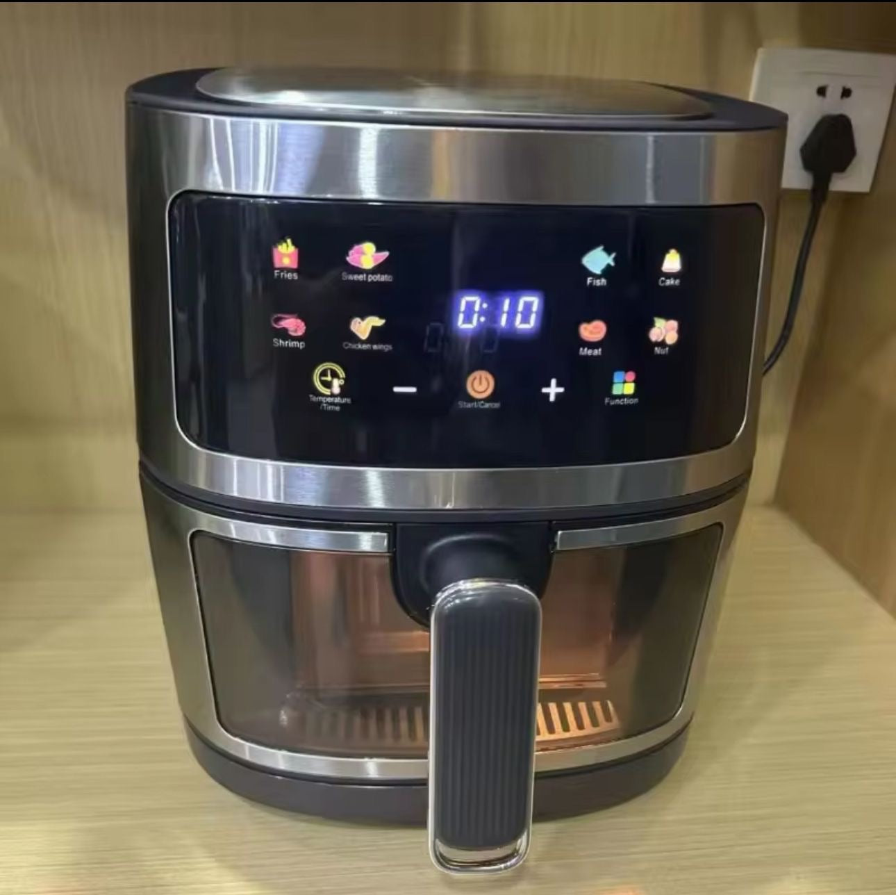 🍟✨ Freidora de Aire Digital (8 Litros) de Alta Capacidad ✨🍟 (Cod.S19)