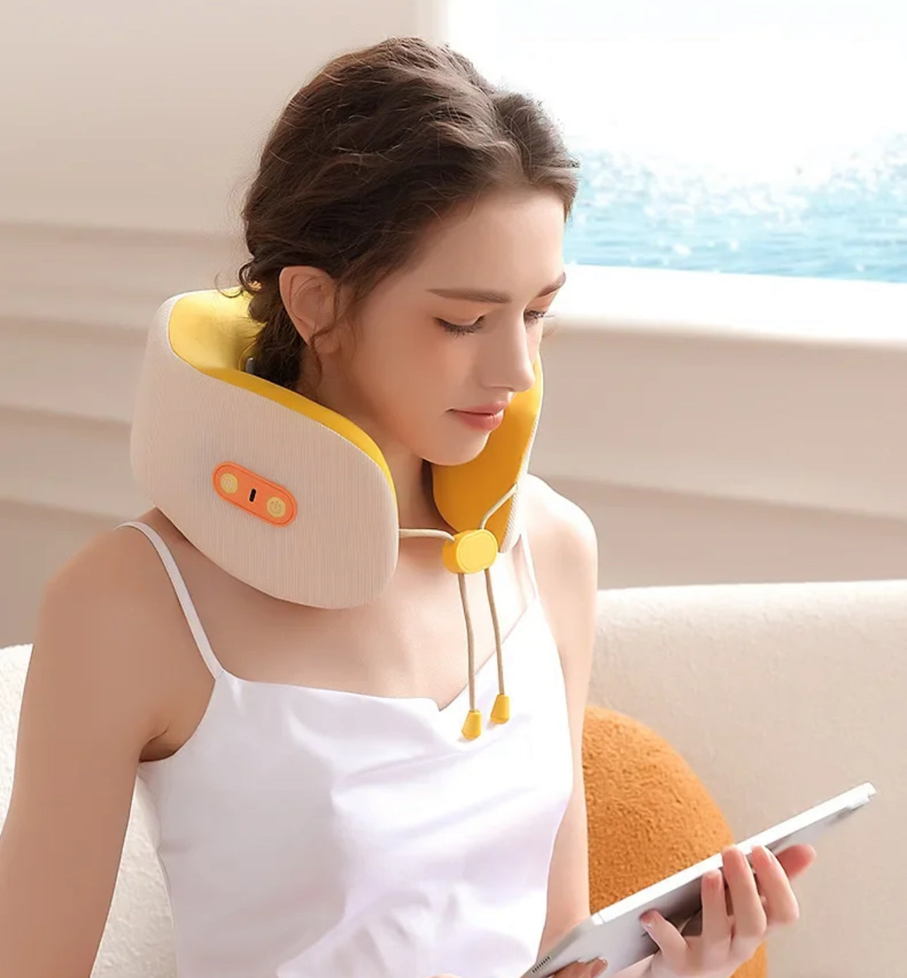 Almohada con Calefacción y Masajes