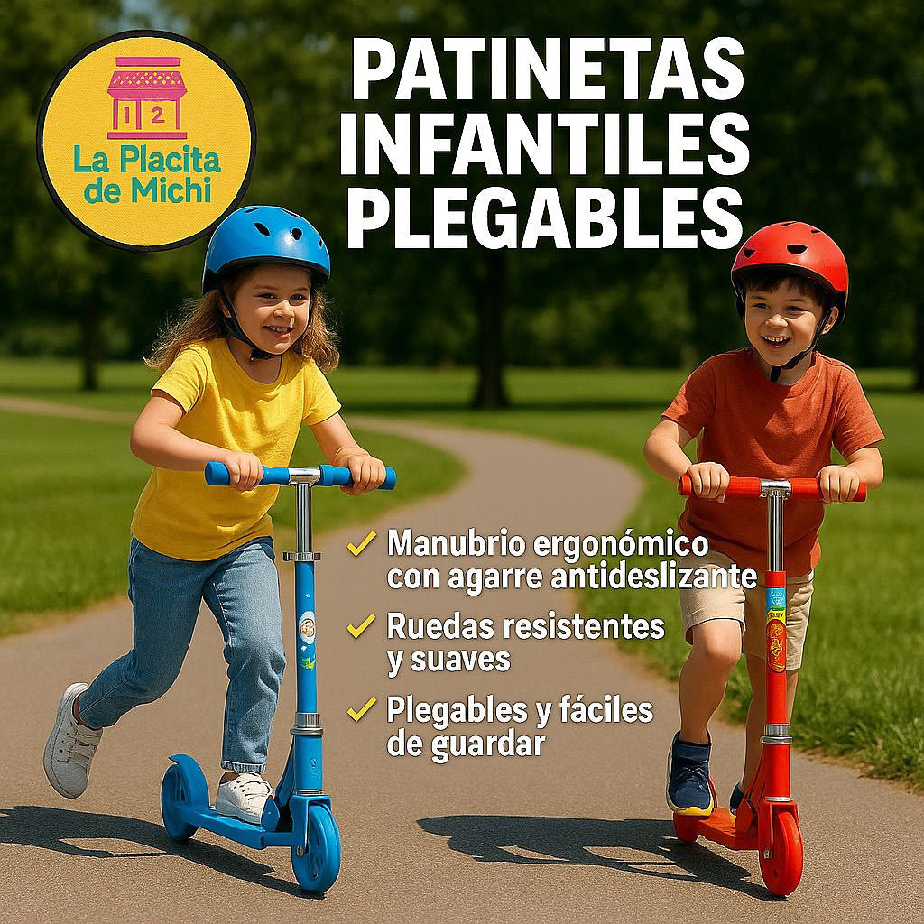 🛴✨ PATINETAS INFANTILES PLEGABLES ✨🛴 (Cod.SH-508)
💰RD$995