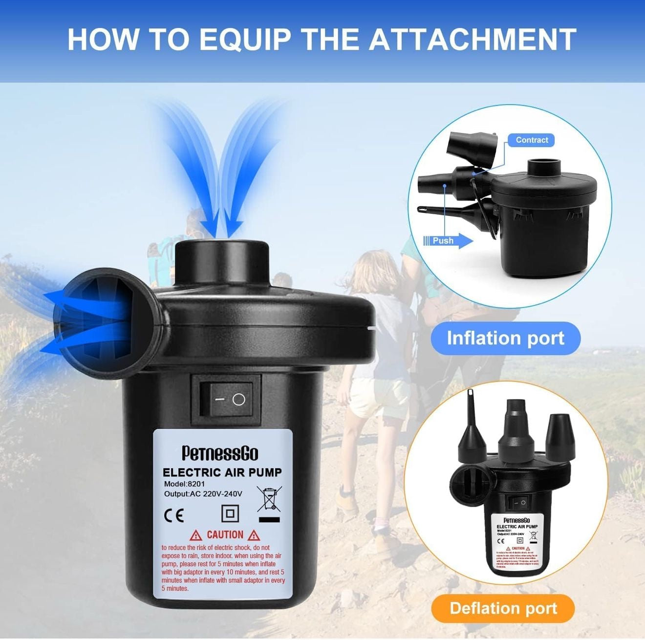 🛏️ Colchón de Aire Tipo Cama de (2) Personas (60x80cm) + Bomba de Aire
🆔 Cod. 64759
💰 RD$2,495