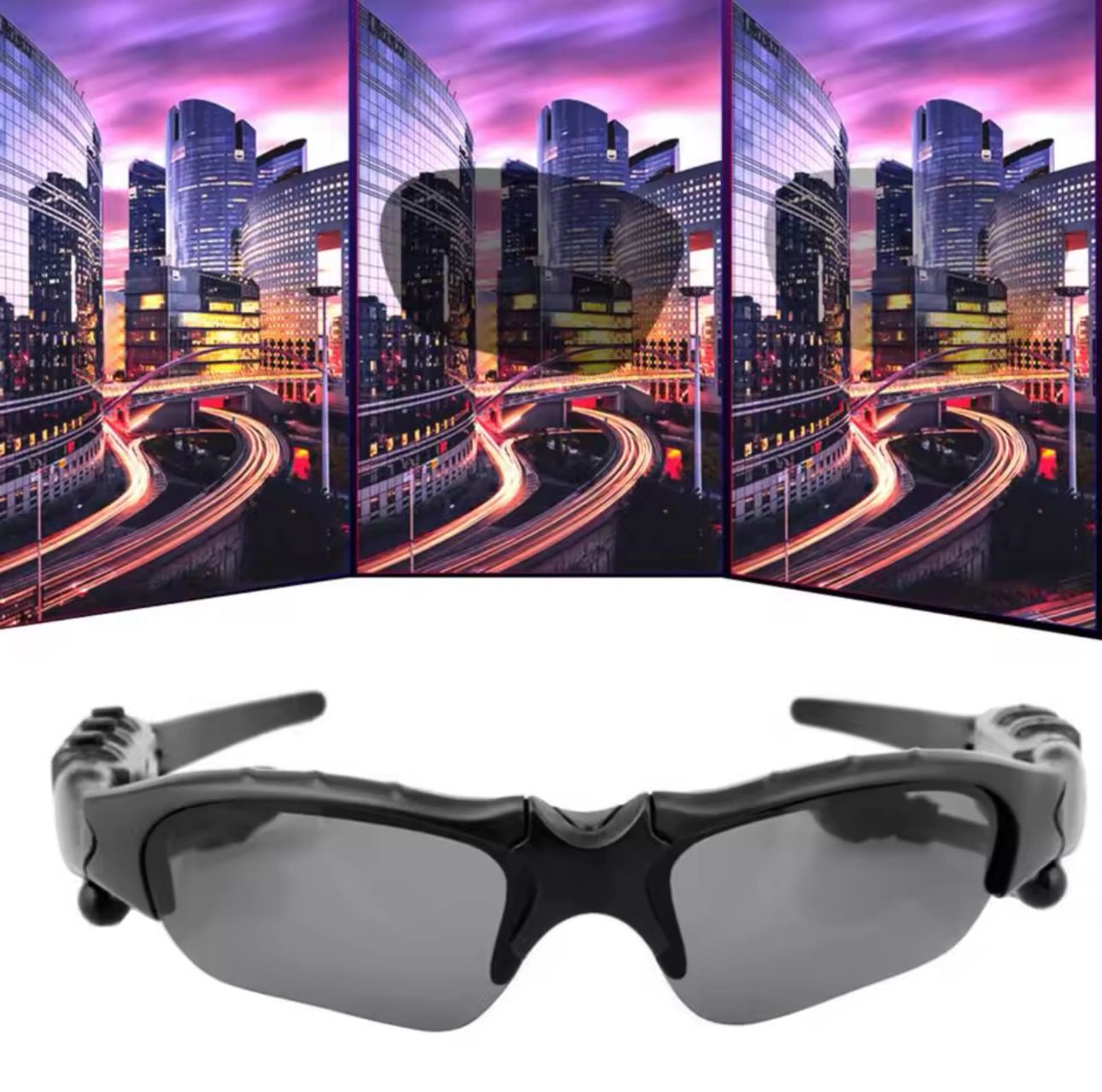 🕶️🔊 Gafas Inteligentes Bluetooth 5.0 – Estilo, Conectividad y Protección UV en Uno (Cod.-009)