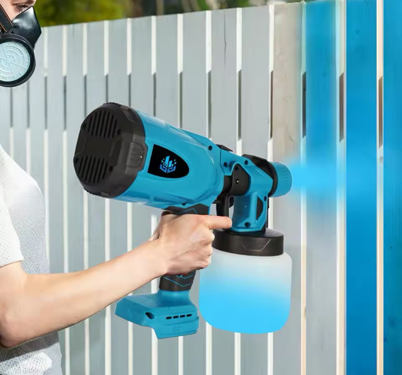 🎨🔫 Pistola Eléctrica de Pintura Portátil 🔥 (48v) (Cod.MT01)