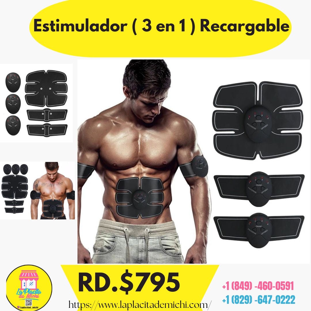 Estimulador ( 3 en 1 ) Recargable