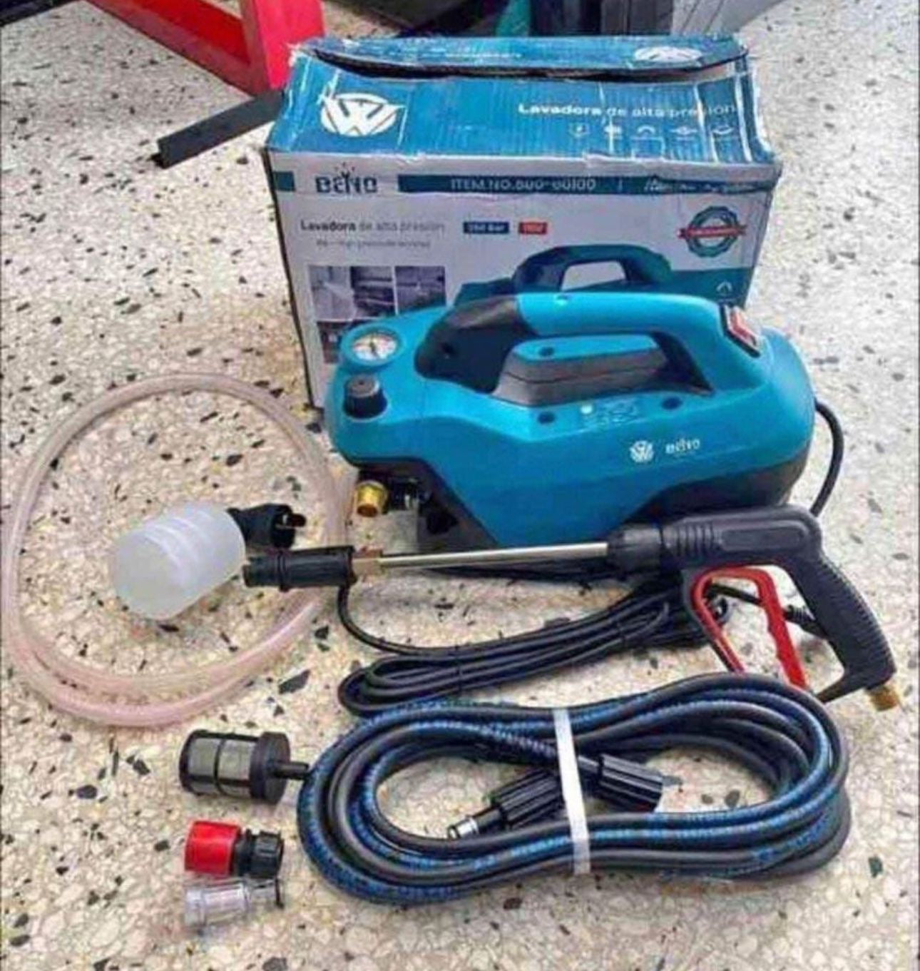 💦 LAVADORA DE ALTA PRESIÓN – 2200W (Cod.800-60100)