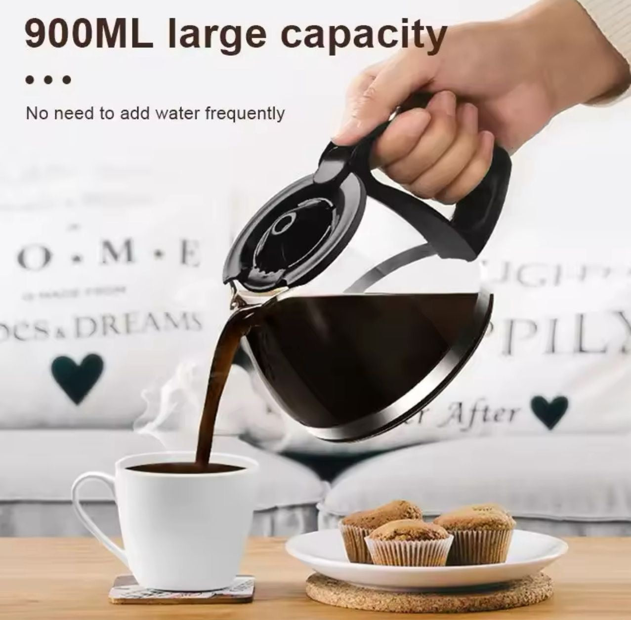 Cafetera Eléctrica *SOKANY*(Cod.SK-125)