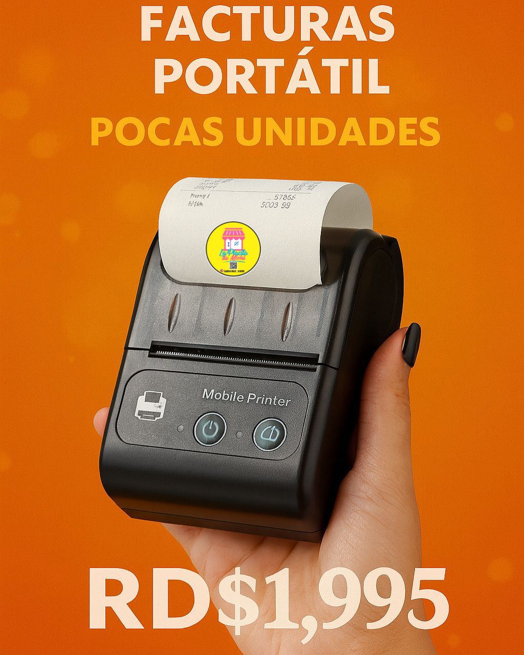 Mini Impresora Bluetooth (H50) Portátil