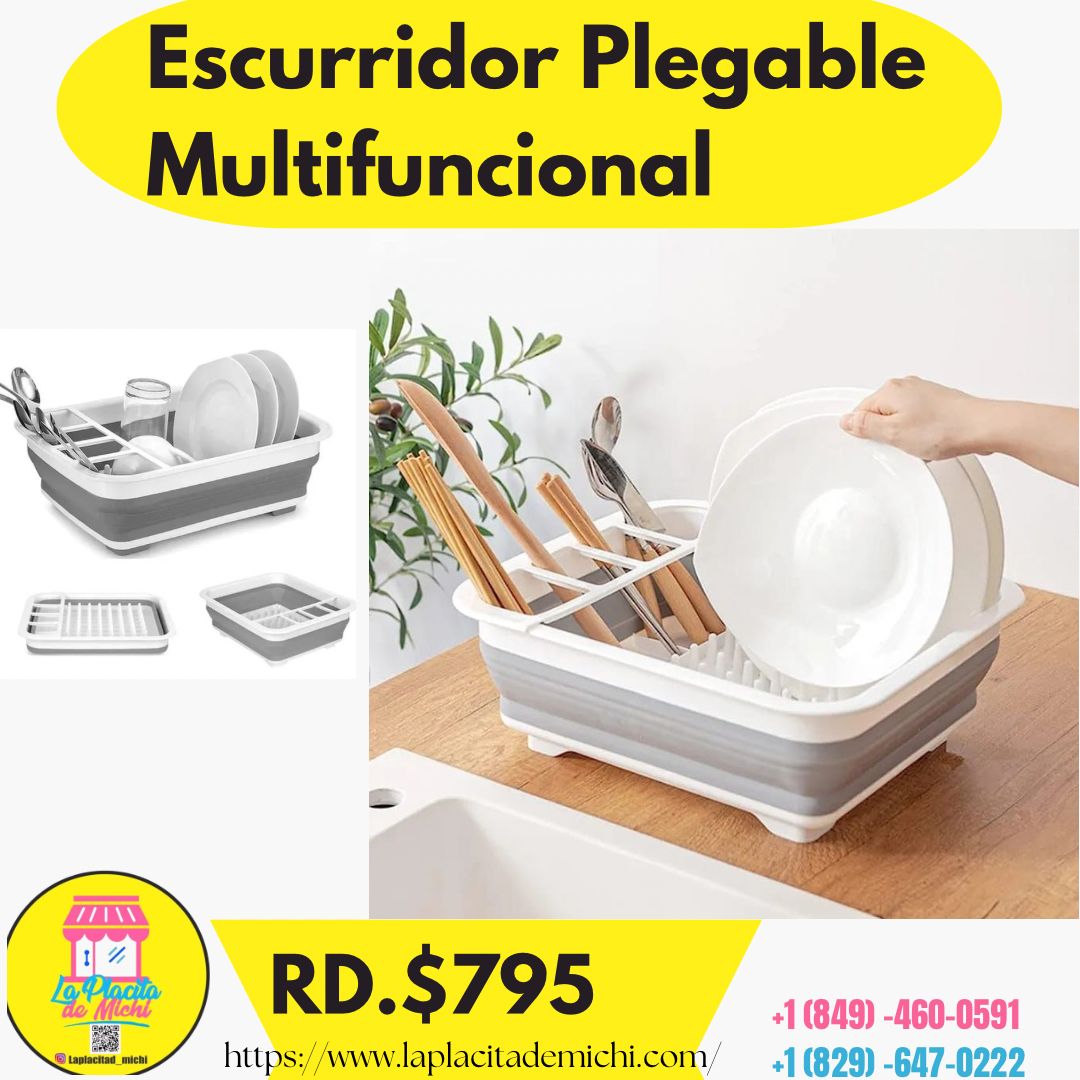Escurridor Plegable Multifuncional