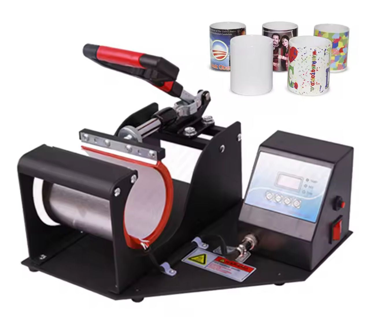 🎨 Máquina de Sublimación para Tazas – Almohadilla de Silicona (Cod.m11)