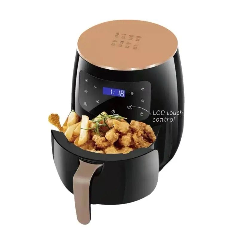🔥🍟 FREIDORA DE AIRE SILVER CREST 6L 🍗🔥
✨ Cocina más saludable, rápida y sin aceite ✨
(Capacidad XL de 6L – 2400W)