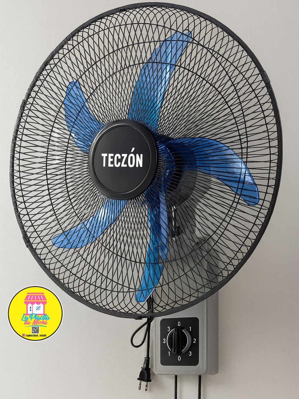 🌬️✨ Abanico Ventilador de Pared TECZÓN ✨🌬️ (Cod.1802)