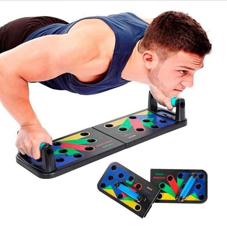 🔥💪🏼Combo Fitness💪🔥
Tabla de Ejercicios 9 en 1 + Bandas de Resistencia
💰 RD$1,995
¡Lleva tu entrenamiento al siguiente nivel desde casa! 🏠💥