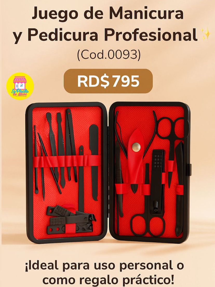 ✨ Juego de Manicura y Pedicura Profesional ✨ (Cod.0093)