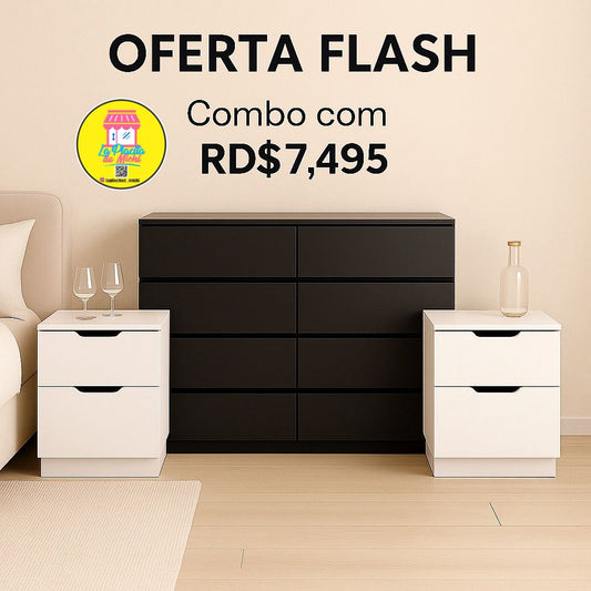 🛋️ Combo de Muebles Modernos – ¡Estilo y Funcionalidad en un Solo Paquete!