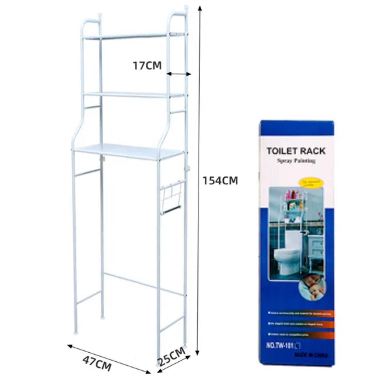 Organizador de Estante Para Baño 🚽 (Cod.tW101)