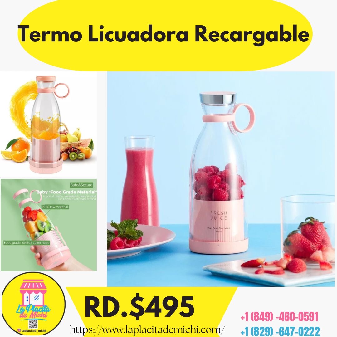 Termo Licuadora Recargable