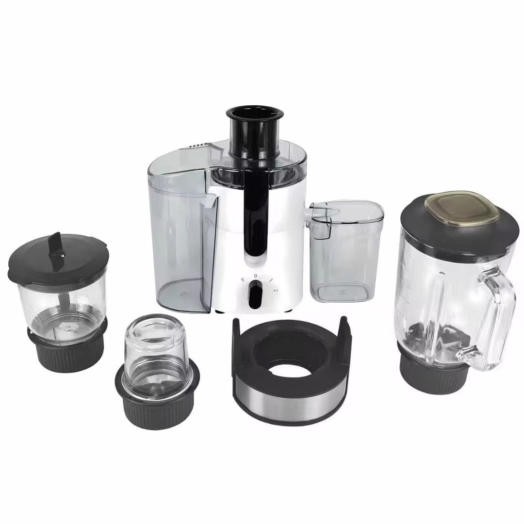Extractor de Jugos, Licuadora, Molinillo, Moledor de Carnes -850W- (4 en 1) (Cod.808)